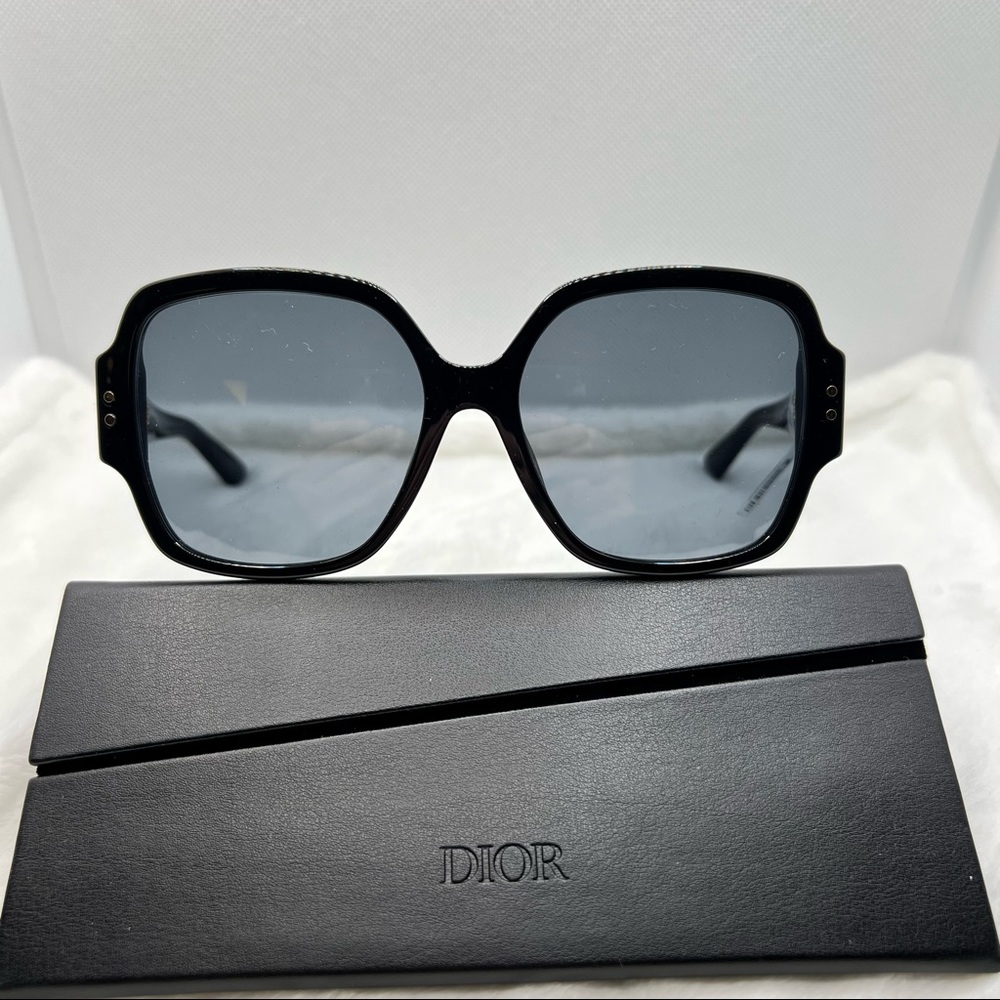 Dior Sunglasses New Authentic Classic Black Square Sunglasses